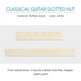 thumbnail image 5 of 2025 New! Classical Guitar Bone Slotted Saddle Nut Set, 5 of 10