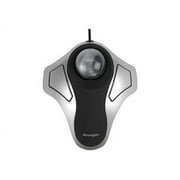 Kensington Optical Orbit Trackball Mouse, Two-Button, Black/Silver