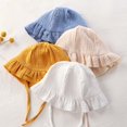 thumbnail image 4 of Mnyotv Infants Baby Clothes Long Sleeve Cotton Jumpsuits and Hats Newborn Spring Fall Outfits Size 6-12 Months, 4 of 5