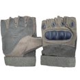 thumbnail image 2 of Guantes de medio dedo, guantes de trabajo transpirables, guantes de moto, antideslizantes para caza y senderismo, 2 of 4