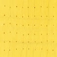thumbnail image 1 of Ahgly Company Machine Washable Indoor Square Solid Yellow Modern Area Rugs, 3' Square, 1 of 4