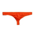 thumbnail image 5 of Sakmal Cheeky Womens Underwear Thong Seamless Plus Size Panties Orange Breathable Panties for Ladies M, 5 of 5