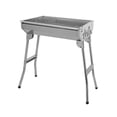 thumbnail image 4 of Parrilla de barbacoa, parrilla de carbón plegable, práctica rejilla de rejilla de parrilla M, 4 of 9