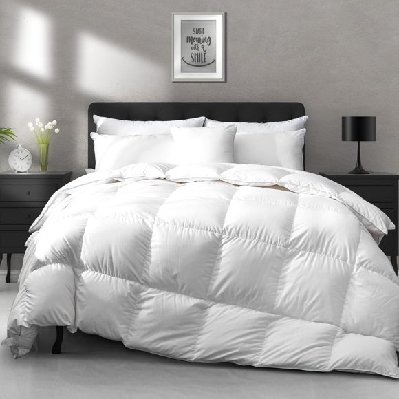 Edredón APSMILE All Season Feather Fibers King White