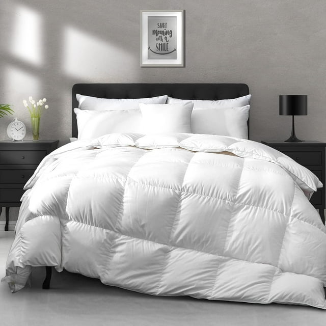 Edredón APSMILE All Season Feather Fibers King White
