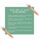 thumbnail image 4 of Precision Facial Applicator Brush, Reusable Creams Makeup Applicator by LatherGreen, 4 of 5