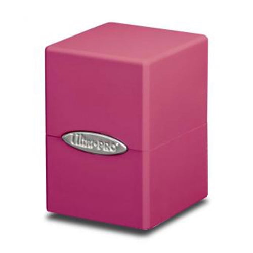 Ultra Pro Deck Box Pink Fits Standard Size Gaming Cards Pokemon MTG ULP82481 