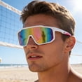 thumbnail image 7 of Windproof Cycling Glasses,Sports Sunglasses for Men Women,Lightweight Frame,UV Protection Function for Biking,Running,Driving Activity, 7 of 7