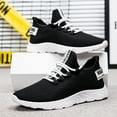 thumbnail image 3 of HZLPFO Men's Non Slip Shoes, Lightweight Mens Work Shoes Sneakers Black,9, 3 of 5