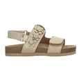 thumbnail image 1 of Sandalia Vavito Niña Dorado Ajuste Casual T18-22 dorado 19, 1 of 10