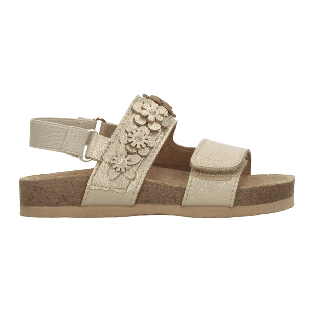 Sandalia Vavito Niña Dorado Ajuste Casual T18-22 dorado 20.5