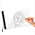 thumbnail image 1 of VKBAND A4 LED Copy Board Light Box, Art Craft Tracing Light Table for Tattoo, Sketch, Architecture, Calligraphy, Crafts, 1 of 10