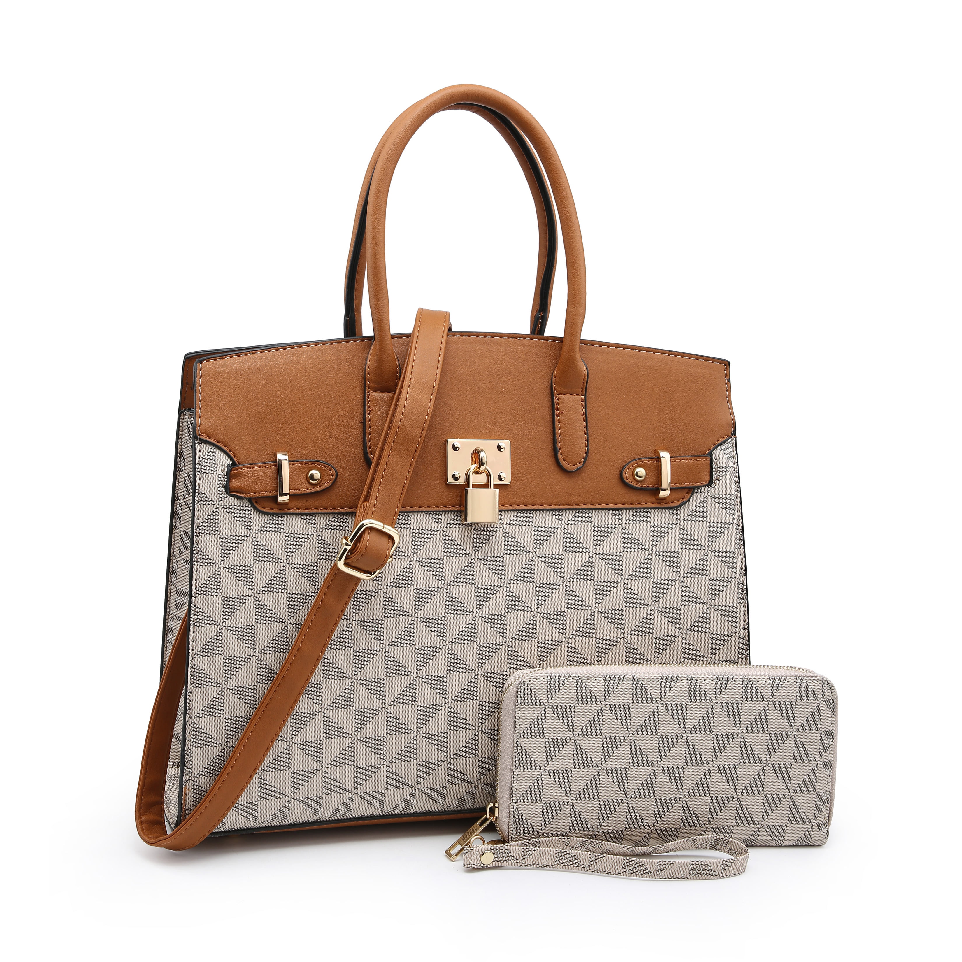 Poppy - POPPY Handbags Gift Set 2 in 1 Women's Top Handle Satchel Totes ...