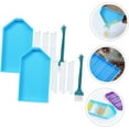 thumbnail image 2 of 6 Sets Drill Plate Set Paint Tray Painting Tools Point Drill Tools Tray Nail Tools for Nail Art Paint Pallet Diamond Tray Dividers Bead Storage Rack Multipurpose Plastic, 2 of 5