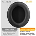 thumbnail image 4 of SOULWIT Replacement Earpads for Beats Studio Pro Wireless Noise Cancelling Headphones, Cushions Ear Pads with Soft Protein Leather, Noise Isolation Foam - Black, 4 of 5