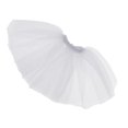 thumbnail image 2 of Enagua Corta Tulle Goth Ballet para Muñecas Blanco Sunnimix 12 pulgadas, 2 of 8
