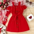 thumbnail image 2 of WEAIXIMIUNG Robes pour Petites Filles Taille 6X Robe Sans Manches pour Fête Dansante Vêtements, 2 of 7