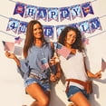 thumbnail image 2 of Nomeni Fourth of July Decorations Kits, Paperboard Blue, 5.12 x 7.09 x 0.39 in BLue, 0.23 lb, 2 of 5