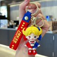 thumbnail image 1 of LLavero de goma suave de PVC para niños, llavero de bolsa, accesorios de adorno, juguetes para niños, figura de Anime DC, Joker, Harley Quinn, lindo regalo de cumpleaños Fivean unisex, 1 of 2