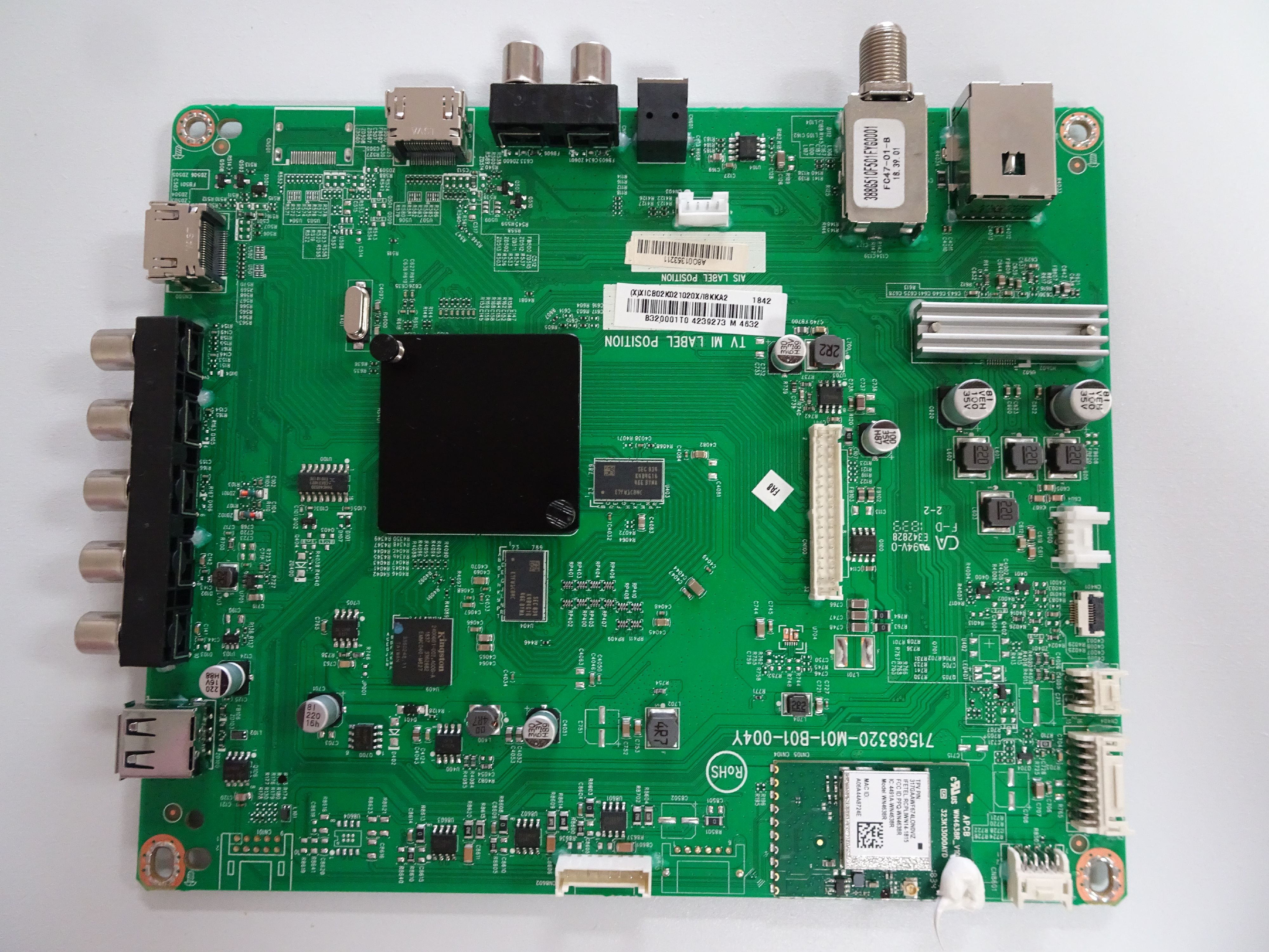 Vizio D32FF1 Main Board 756TXICB02K021