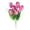 F, variant on Artificial Mini Tulip Bouquets, Silk Faux Floral Arrangements, Real Touch Tulip Blooms for Wedding Centerpieces, Home Table & Party Decorative Floral Accents,, A, 14in