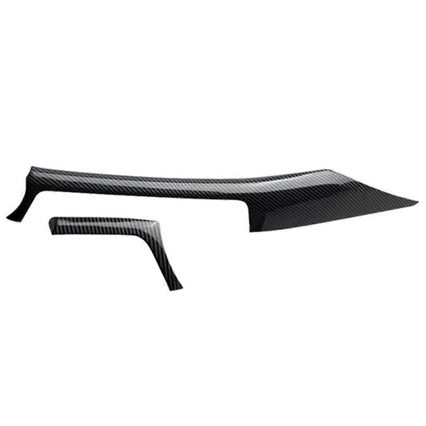 For BMW 3 4 Series F30 F31 F32 F34 2013-2019 Carbon Fiber Central Dashboard Strip Trim+Left Air Vent