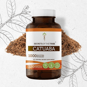 Secrets of the Tribe Catuaba 120 Capsules,Trichilia Catigua, Erythroxylum Vacciniifoliu May Help Relax The Nervous System 500 mg