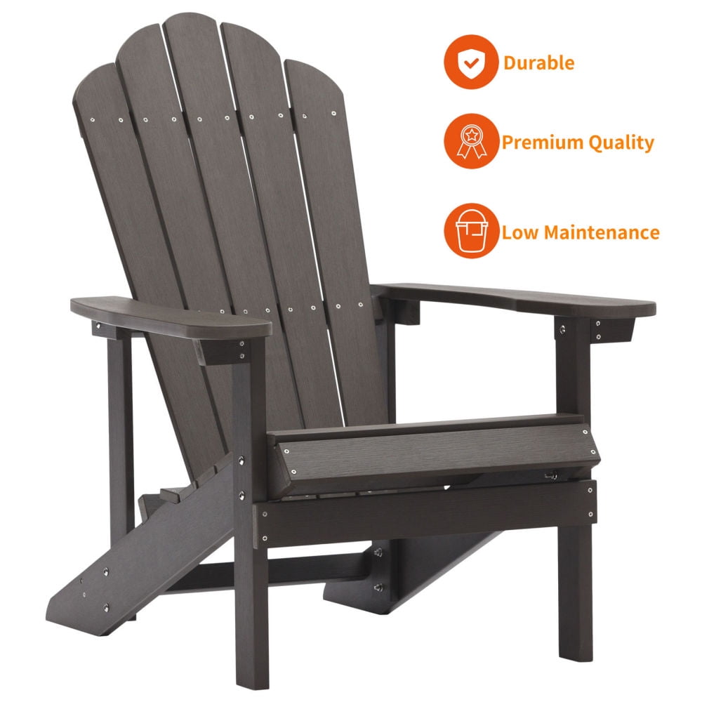 Kepooman Home Weather Resistant Seating for Garden Patio Backyard, Brown Kepooman Home Weather Resistant Seating for Garden Patio Backyard, Brown