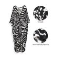 thumbnail image 4 of EDOLYNSA Plus Size Kaftan Dresses for Women Print Swimwear Cover up Beach Caftan Robe Maxi Loungewear, 4 of 7