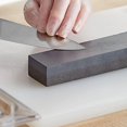 thumbnail image 3 of Soro Essentials – 8" x 2" x 1" Knife Sharpening Stone Coarse and Medium Grit Sharpens and Polishes Sharp Tools and Kitchen and Pocket Knives, 3 of 5