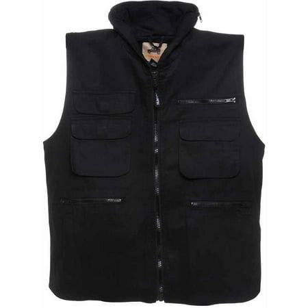 Orvis Cotton Vest Ranger Vest with 9 Pockets nd Hideaway Hood, , 100 Percent Cotton, Available in Multiple Colors and Sizes ()
