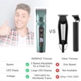 thumbnail image 4 of MesaSe Electric Hair Clippers for Men Quiet LED Display Cordless Rechargeable Hair Trimmers Set, 4 of 5