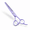 Violet-Chunker, variant on 7-inch Pink Chunker Pet Shears, 440C Stainless Steel Trimming Tool for Dogs and Cats