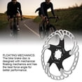 thumbnail image 3 of Bike Disc Brake Rotor, Light Weight Heat Dissipation Mountain Road Bike Floating Brake Disc with 6 Screws, 3 of 8