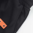 thumbnail image 6 of MIXUE Mens Shorts Summer Cargo Solid Color Elastic Waist Drawstring Fashion Loose Sports Outwear,Black,XXL, 6 of 8