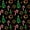 Black Christmas Tree Pattern, variant on Yayeee 2 Pack Dining Chair Covers Stretch Parson Chairs Slipcovers Seat Protector, Colorful Mandala Pattern
