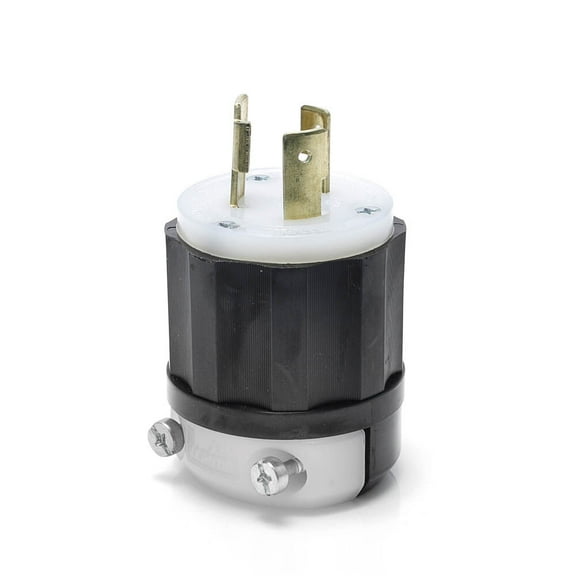 Leviton Industrial Grade Locking Cord Plug - 30A 250V 3-Wire 2-Pole - 1 Piece