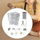thumbnail image 3 of 18 hojas termorretráctiles para álbumes de recortes, llaveros y adornos de bricolaje, 3 of 6