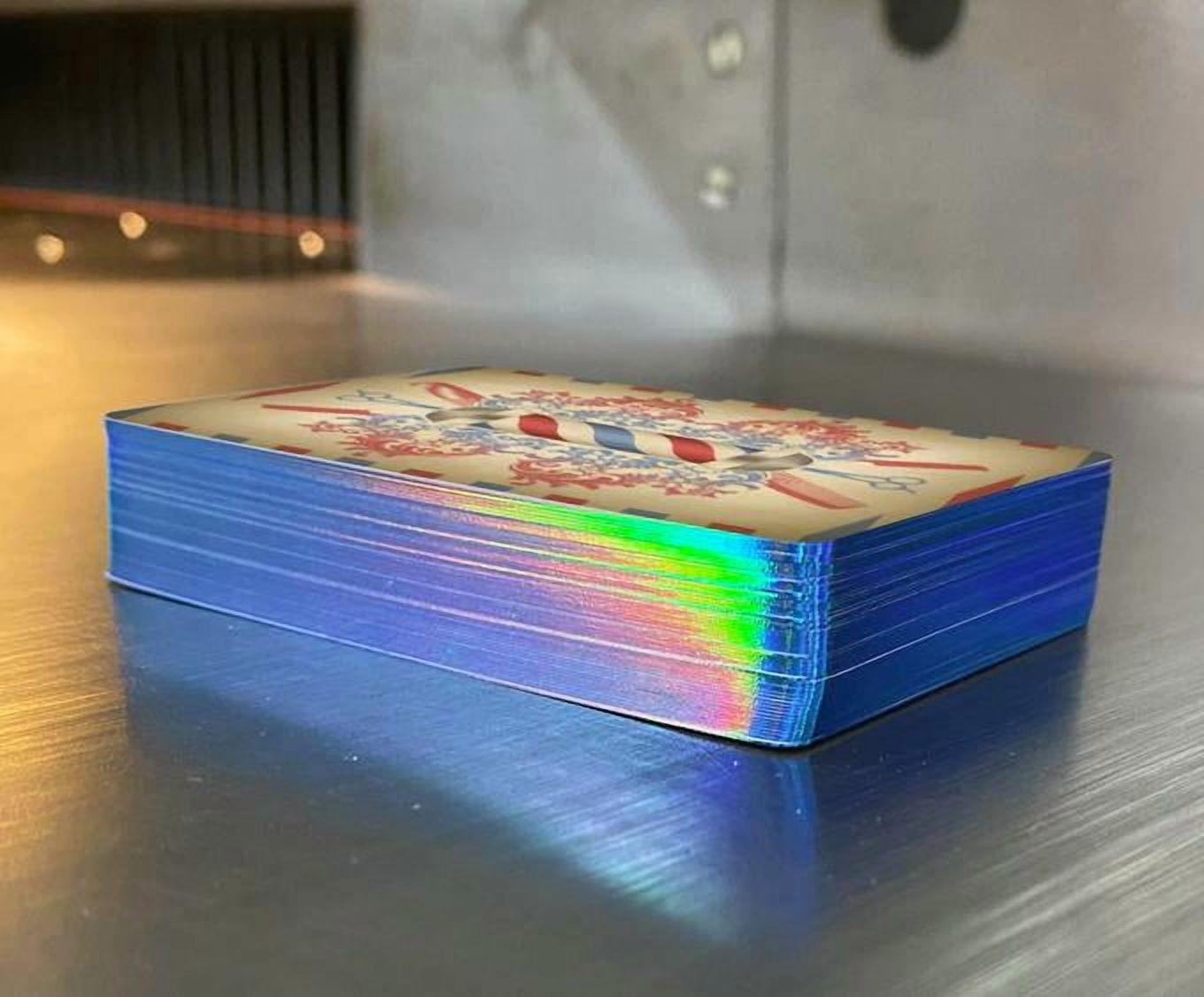 Fresh Cuts Gilded Playing Cards by Kiana and Deryn Le