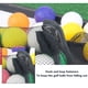 thumbnail image 4 of Bolsa de Pelota de de Malla de Nylon, Bolsas de Malla de Bolas de Contieneno 36 Bolas 2 Capas de Carga Fuerte de Carga de Carga Resistencia Profesional de desgaste Gran, 4 of 7