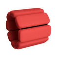 thumbnail image 1 of Red1 PoundSet de 2 1/2lb cada una de las pesas ajustables para muñeca y tobillo para barra de baile de yoga, 1 of 5