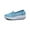 blue, variant on Tanleewa Women Casual Shoes Lace Lightweight Breathable Slip-on Shoes Summer Sneakers Shoe Size 7.5