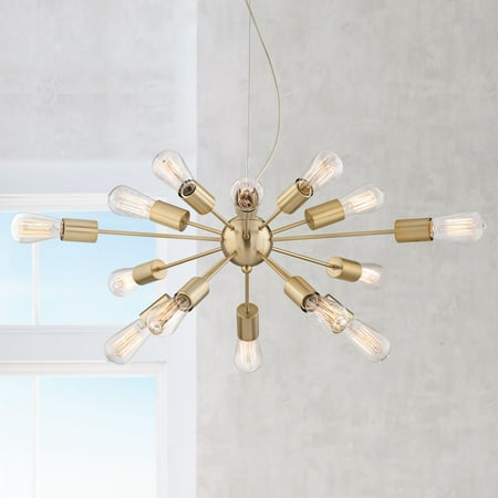 Possini Euro Design Hemingson 33 Wide Gold 15 Led Sputnik Pendant Light Possini Euro Design Hemingson 33 Wide Gold 15 Led Sputnik Pendant Light