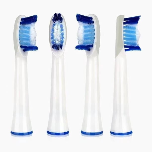 Adecuado para cepillos de dientes eléctricos neutros Ole B S32-4 PULS SONIC, cabezales duraderos para cepillos de dientes eléctricos