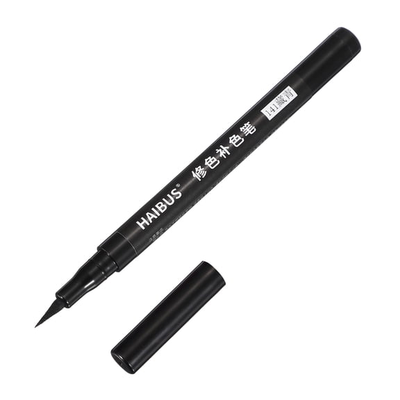 5.71 Inches Fabric Marker Pen, Fabric Brush Point Marker Quick Dry Waterproof for DIY Canvas Denim Linen Clothing Color Repairing, Navy Blue