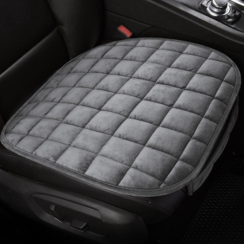 MINM Car Seat Cover Winter Warm Seat Cushion Antislip Universal Front
