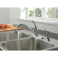 thumbnail image 3 of Delta 400-Dst Classic Kitchen Faucet - Chrome, 3 of 5