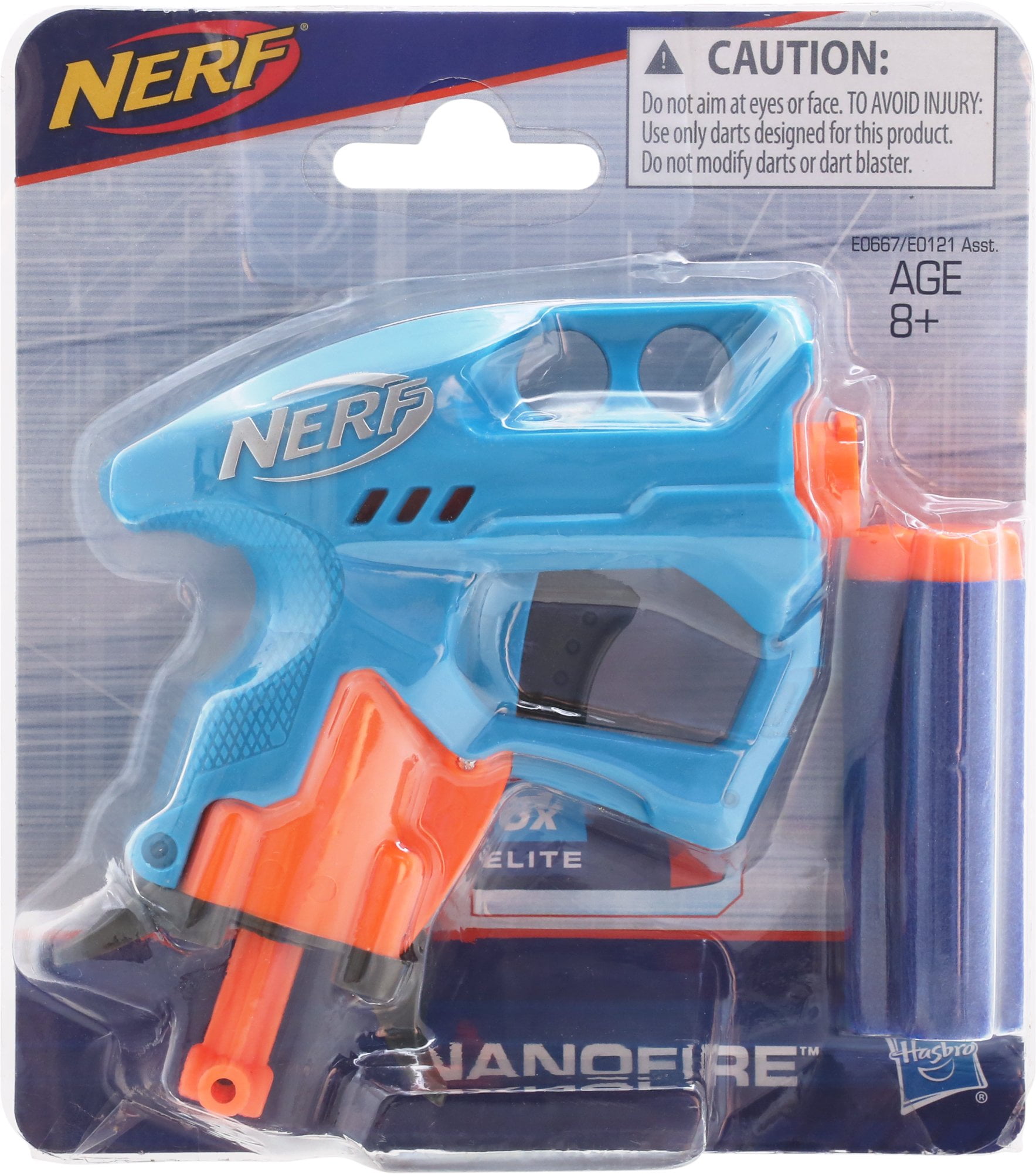 Nerf N-Strike NanoFire (blue) - Walmart.com