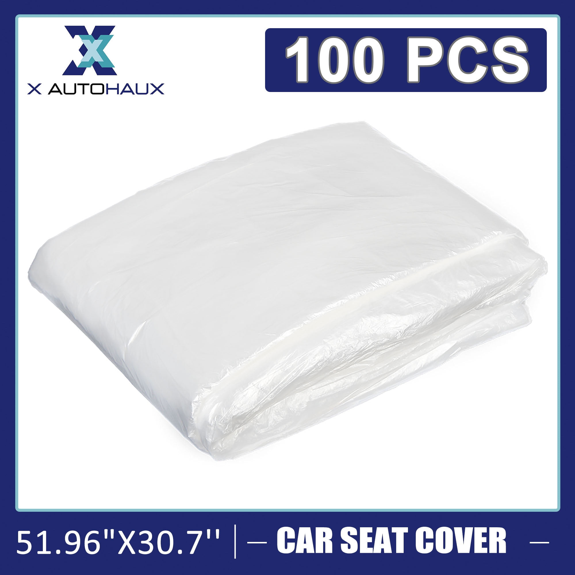 5pcs Airplane Disposable Seat Seat Cover Anti-dirty Dustproof Seat Cushion Cover, Size: 8.27 x 7.48 x 3.94, White