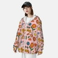 thumbnail image 5 of Kll Retro 70s Hippie Print Men'S Women’s Upf 50+ Sun Protection Outdoor Hoodie Jacket Long Sleeve Fishing Hiking Performance Shirt- Small, 5 of 8